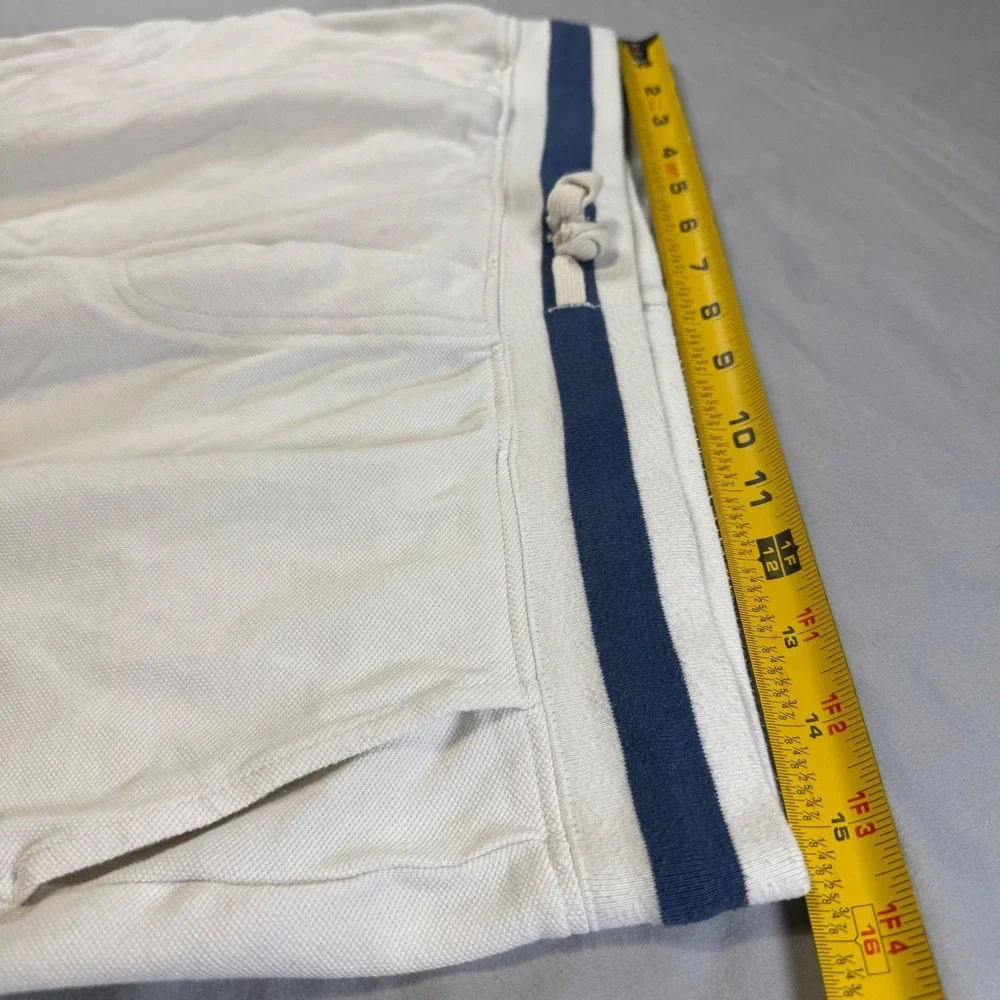 Polo Ralph Lauren Boy's Cotton Mesh Shorts Big Pony Big 3 White‎ Size XL 18-20